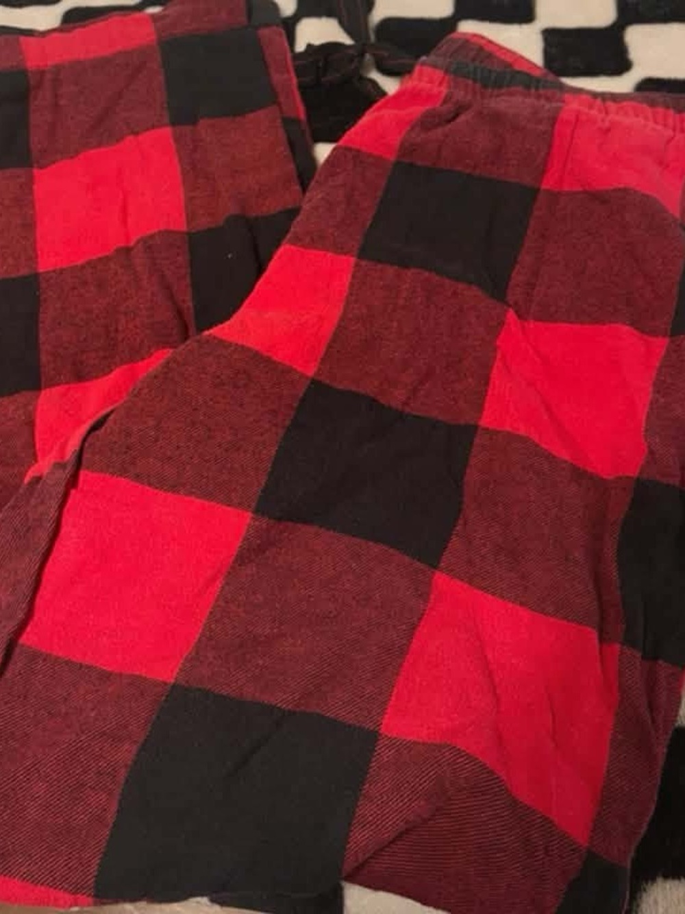 Old Navy Red and Black Buffalo Plaid Pajama Pants